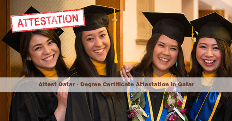 degree certificate attestation in qatar